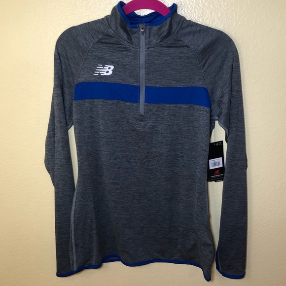 New Balance Athletics Half Zip long sleeve top size S - Picture 2 of 9